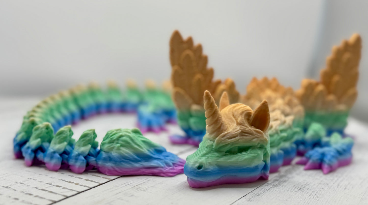 Unicorn Dragon with Wings