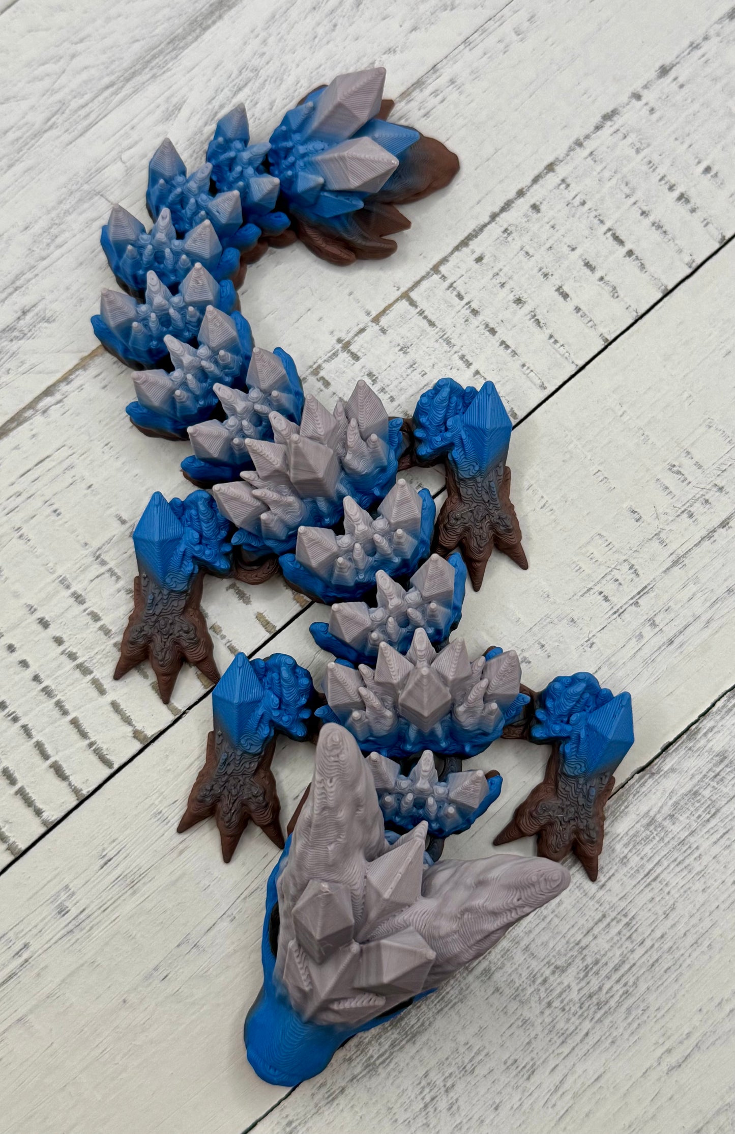 Baby Crystal Wolf Dragon