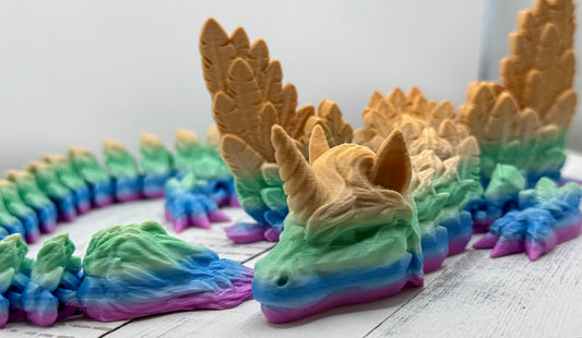 Unicorn Dragon with Wings